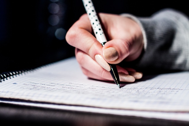 légende stylo prise de notes
