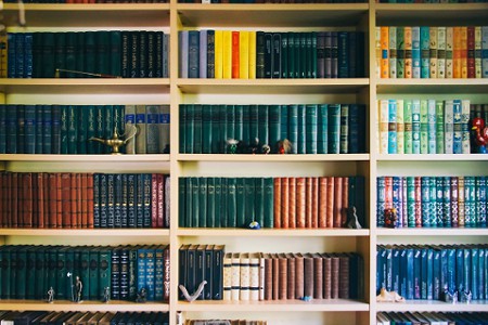 Légende de la photo Bibliothèque