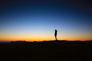 coucher du soleil