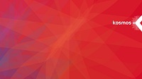 fond rouge kosmos